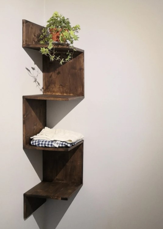 40 DIY Corner Shelves Ideas To Fix Your Awkward Corner