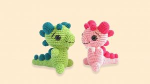 15 Free Amigurumi Dino Pattern For Any Skill Level