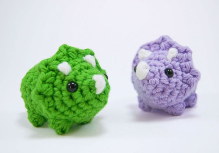 15 Free Amigurumi Dino Pattern for Any Skill Level